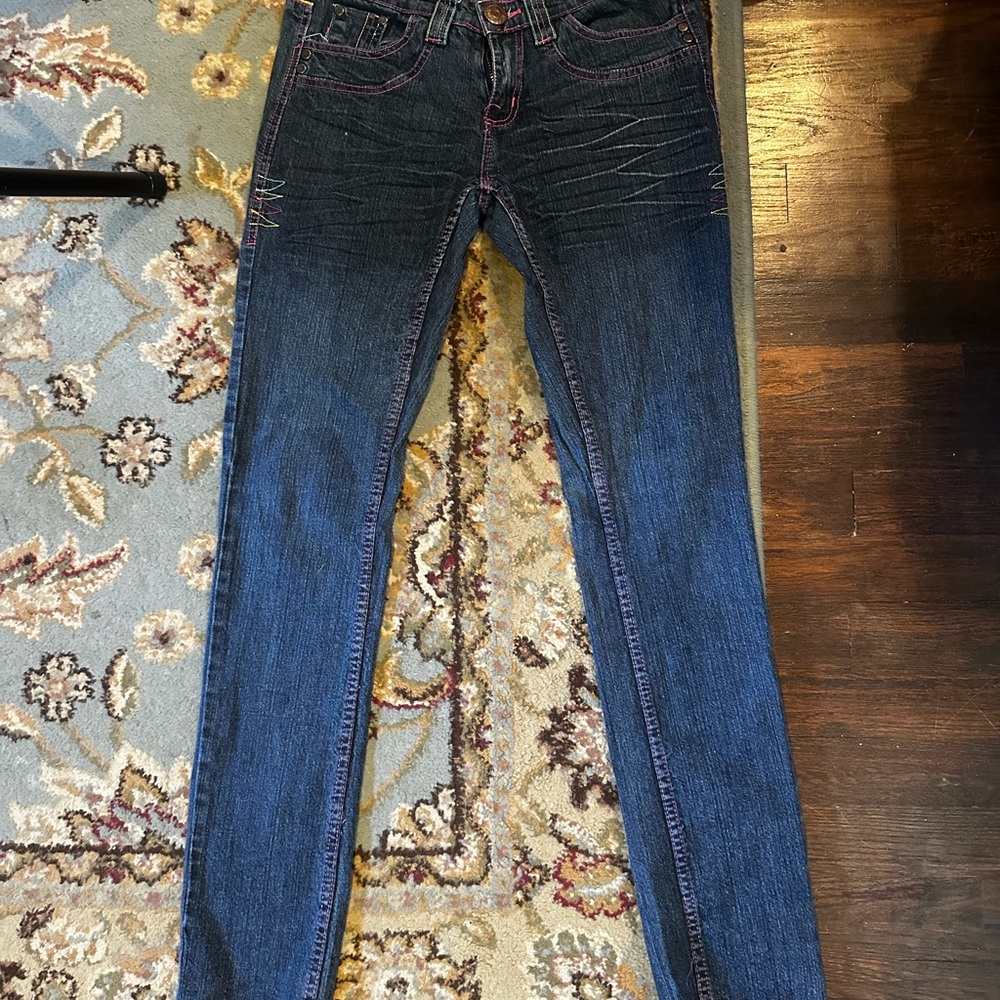Women's Dark Wash Skinny Jeans
